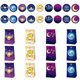 thumbnail image 2 of Candy Packing Pouches Creative Pouches Eid Mubarak Paper Bags Events Parties Packaging Storage 19.8x11.9x7.8cm 12Pcs, 2 of 3