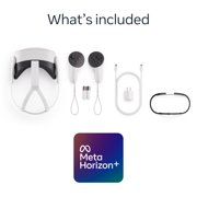 Meta Quest 3S 256gb VR Headset Level Up With Double the Storage 2X Graphical Processing Power Virtual Reality Without Wires Access to 40+ Games