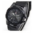 thumbnail image 5 of Reloj de pulsera de nailon de moda para hombre, sencillo, con correa de tela, reloj militar, tendencia, reloj deportivo con aguja luminosa, reloj para hombre y mujer, 5 of 5