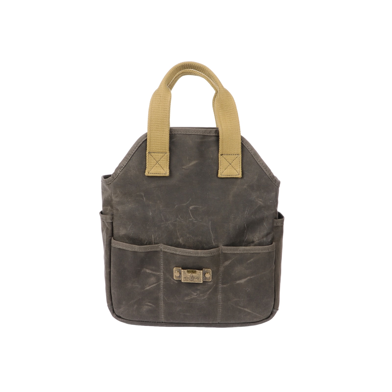 TOURBON Tool Storage Bag Open Canvas Tote Organizer for Carpenter, Electrician, Framer, Gardeners