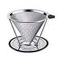 thumbnail image 1 of Hicess Filtre à Café en Acier Inoxydable Réutilisable pour la Maison Filtre Antidérapant, 1 of 1