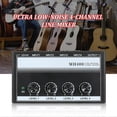 thumbnail image 5 of Mini o Mixer Portable 4 Channel Microphone Instrument o Mixer with Volume Adjustment, 5 of 5