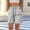 Grey, variant on Capri Shorts for Women Knee Length Only Moment Women's Athletic Workout Short Nylon,Spandex Summer Elastic Waist Casual Lightweight with Pockets Beige,L