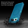 thumbnail image 4 of Petocase Case For iPhone 16e (2025) / iPhone 17e (2026) Case,Magnetic Heavy Duty Shockproof Dust/Drop Poof 3 Layers Protection Rugged Compatible with MagSafe Phone Case 6.1 inch,Green, 4 of 7
