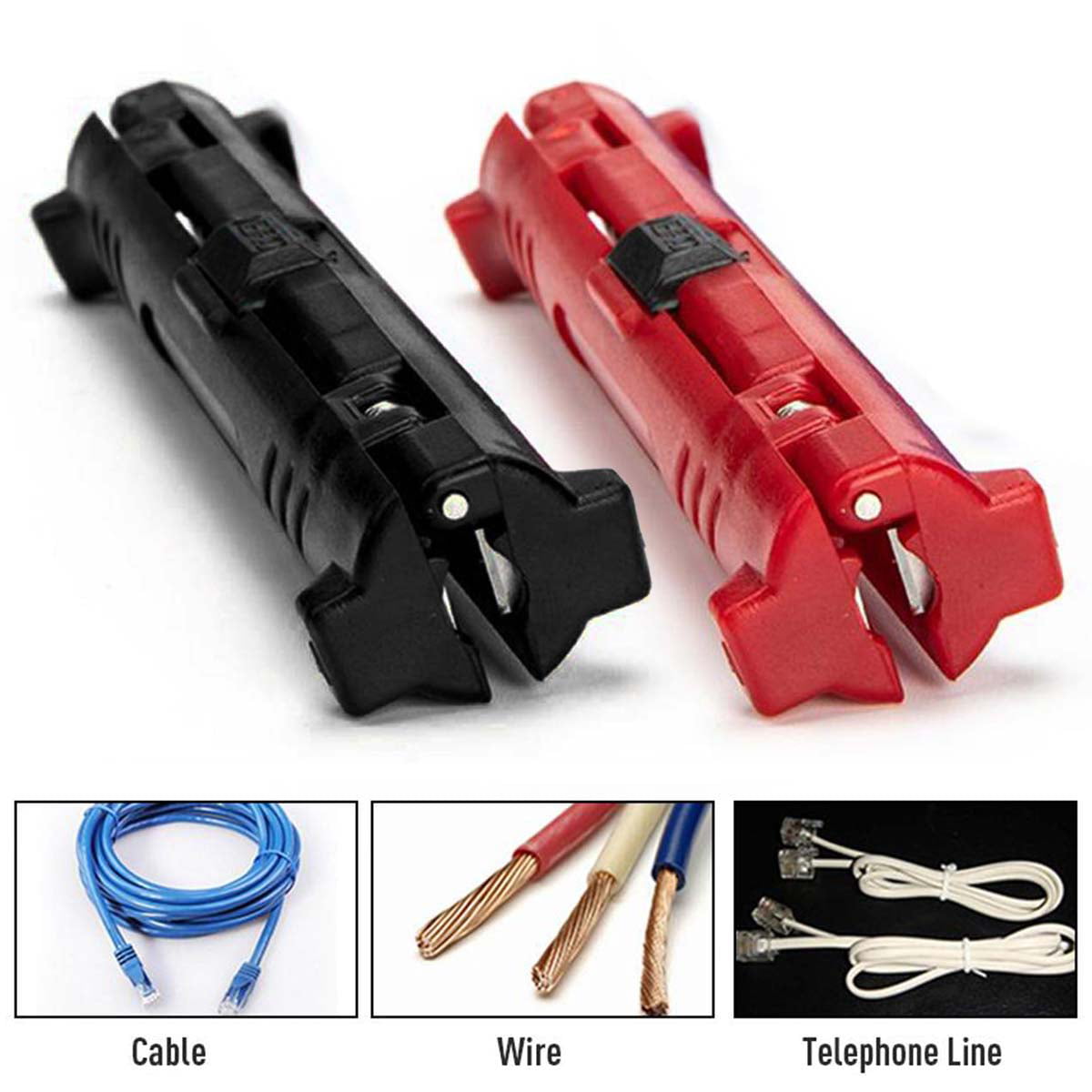 Lighter Weight And Protable Round Cable Jacket Slitter Cable Stripper Cutter Recycling Tool
