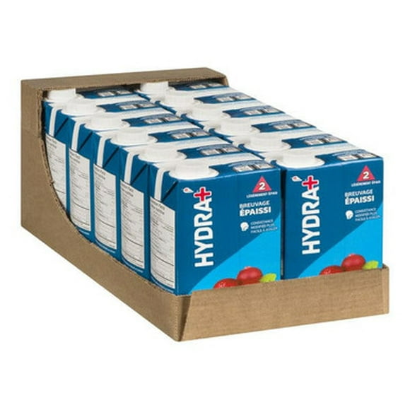 Hydra+ Juice Thickened Cranberry IDDSI 2 1 L/33.8 oz (12/Case)