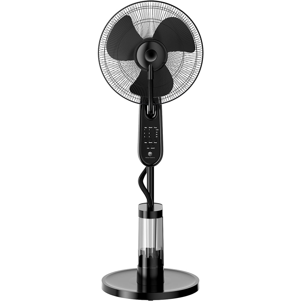 Buy RelaxCentric HydroBreeze Standing Oscillating Misting Fan