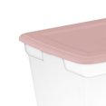 thumbnail image 3 of Sterilite 55 L Storage Box - Pink, 3 of 5