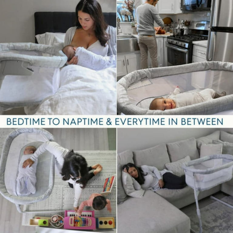 HALO Baby Flex BassiNest Adjustable Travel Bassinet Easy Folding