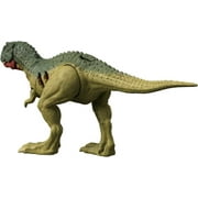 Jurassic World Dominion Extreme Damage Quilmesau Dinosaur Action Figure Toy, Battle Play