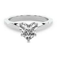 thumbnail image 2 of IGI Certified 2 Carat Heart Shape Lab Grown Diamond Engagement Ring | 14K White Gold | Magnolia Texture Solitaire Diamond Ring | FG-VS1-VS2 Quality Friendly Diamonds, 2 of 6