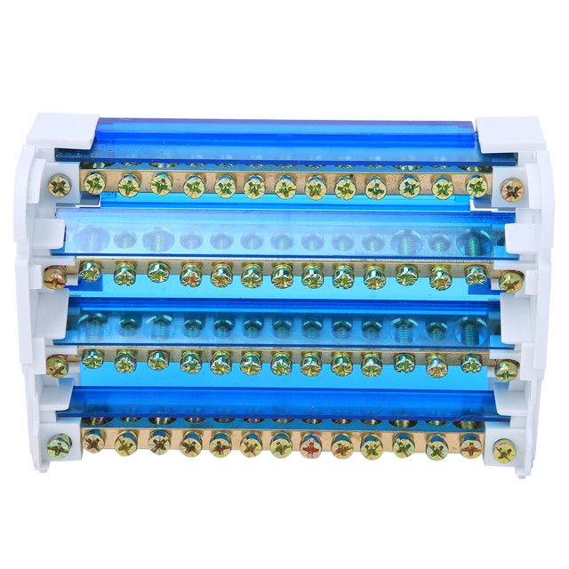 Terminal Blocks Module, Install Directly On The Base Plate Terminal Strip Blocks, Professional Power Design For Electric Electrician