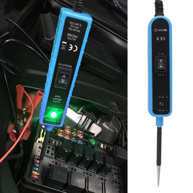 Testeur de Circuit Électrique de Voiture DC6 à 24V, Protection contre les Courts-Circuits, Sonde de Circuit de Puissance pour Automobile