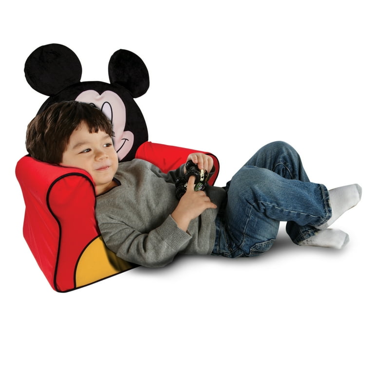 Marshmallow Furniture Children s Foam Mickey Mouse Comfy Chair by Spin Master