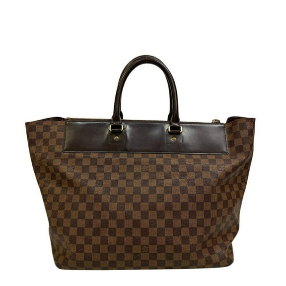 Pre-Owned LOUIS VUITTON N41163 Neo Greenwich Damier Pattern Handbag Women's Brown... (Fair)