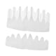 thumbnail image 2 of 20x Insertos reutilizables con forma corona béisbol, fieltro suave, multifuncionales, fáciles usar, accesorios protectores para gorras, forro Blanco S, 2 of 8