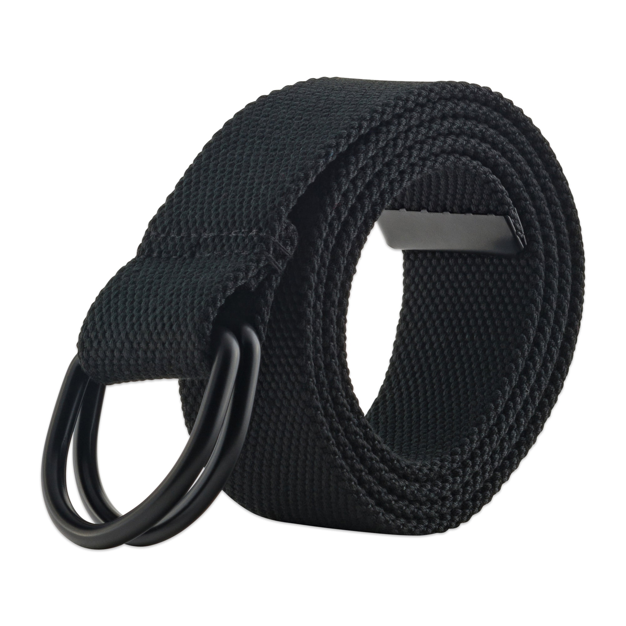 1.25 Inch Nylon Web Belt with High-Strength Adjustable Buckle Unisex XX-Large, Blue