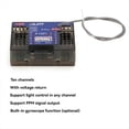 thumbnail image 4 of Mini Receptor P10F de 10 Canales con Retroalimentación de Voltaje y Salida de Señal PPM, Sin Giroscopio, para Coche y RC., 4 of 5