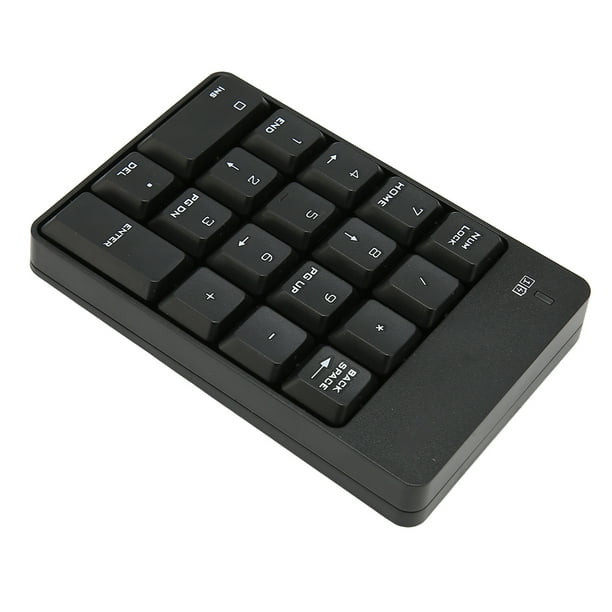 Teclado Numérico, 18 Teclas Teclados Numéricos USB USB Teclado Numérico de Contabilidad Financiera Portátil de 2,4 GHz Para Computadora Portátil, Computera de Escritorio,
