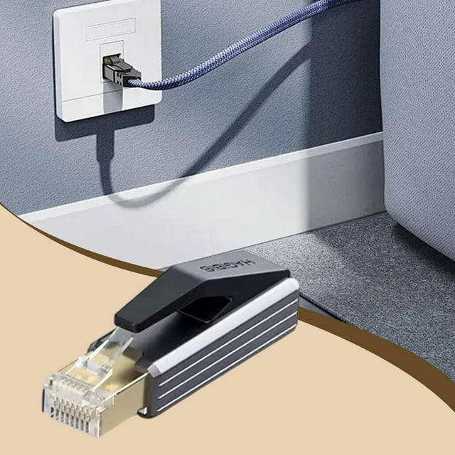 Adaptador USB C a Ethernet Adaptador de red de alta velocidad MACHO a USB C Plug and Play para reuniones Navegación Descargas Carga
