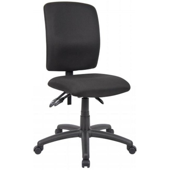 Boss Multi-Function Fabric Task Chair - Black