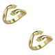 thumbnail image 4 of Jumpingount Anillo abierto Compromiso estético Abrazo Nudillo Joyería de mano Novias Novios Regalos personalizados Accesorios Plata Type1 NO1, 4 of 6