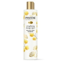 Pantene Sulfate Free Shampoo, Damage Repair Shampoo with Castor Oil, Color Safe, 9.6 oz