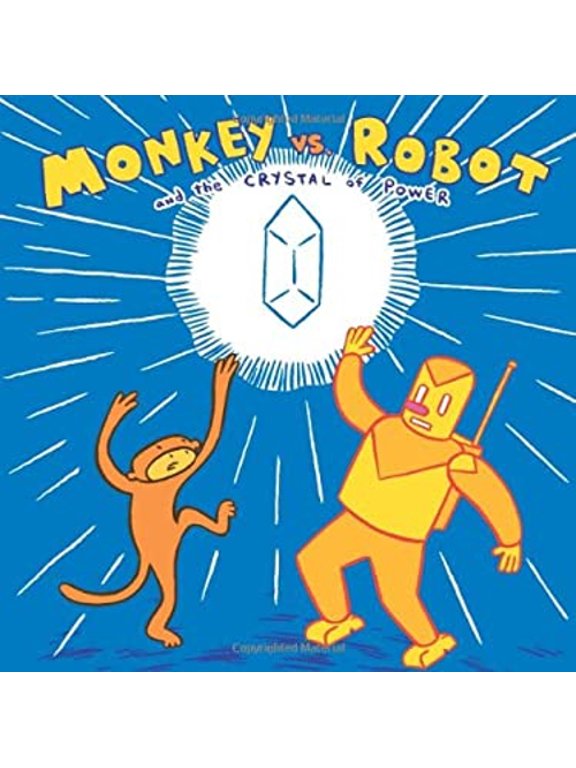 Pre-Owned Monkey Vs. Robot & The Crystal Of Power (Paperback) 1891830368 9781891830365