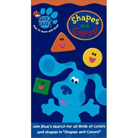 Blues Clues - Shapes and Colors (VHS, 2003) NEW SEALED