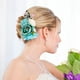 thumbnail image 4 of 4 Uds. Peineta para el pelo para mujer, elegante peineta de flores, peineta floral hecha a mano, accesorios para el cabello de moda, peineta de tiara nupcial para boda, peineta de, 4 of 5
