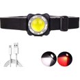 thumbnail image 1 of Linterna frontal recargable por USB, linterna frontal LED de 3000 lúmenes con linterna frontal impermeable con luz roja de 3 modos ER, 1 of 5
