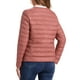 thumbnail image 3 of Chaqueta acolchada ligera para mujer Inspire Chic, con botones, empacable, de manga larga, tamaño S, rojo claro, 3 of 6