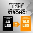 thumbnail image 5 of ARM & HAMMER HardBall Lightweight 5-in-1 Clumping Cat Litter, Garden Bloom Scent, 16.5 lbs, 5 of 12