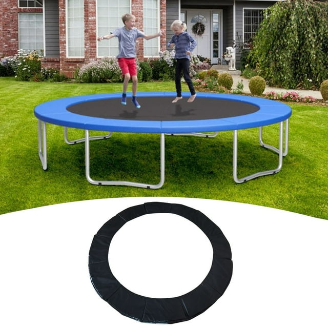 Outdoor Trampoline Pad For Kids Polyethylene Jump Mat Durable Tear Foldable Design For Children 8 Years And Up 7ft Kids Trampoline A Big Trampoline That Has Lights 15ft Trampoline Net Replacement 5