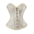 thumbnail image 6 of Women's Corset Top Lace Bustier Overbust Corset Tops for women Plus Size, 6 of 6