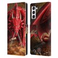 thumbnail image 1 of Head Case Designs Officially Licensed Anne Stokes Dragons Lair Leather Book Wallet Case Cover Compatible with Samsung Galaxy S21+ 5G, 1 of 6
