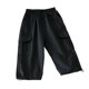 thumbnail image 1 of Niños Sweatpants Niñas Color Sólido Elástico de la Cintura Lateral Bolsillo Pantalones Delgados, Pantalones de Niños Niñas Deportes Largas, 1 of 5