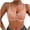 Pink, variant on Zpanxa Bras for Women No Underwire Solid Seamless Wireless Bra V-Neck Adjustable Thin Straps Scalloped Hem Center Heart Detail Pullover Style