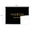 thumbnail image 2 of Gold Time Premium Jewelry Cleaning Care Cloth for Gold, Silver, Precious Metals and Gems - Buff, Polish, Clean - Non Toxic - Travel Friendly - Environmentally Friendly Cleaners, 2 of 6