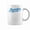 Light Blue, variant on Thunder Name Retro Boy Girl Coffee Mugs