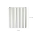 thumbnail image 3 of Short Shower Curtain Set - Quick-Drying Polyester with Weighted Hem, Water Repellent & Machine Washable for Bathroom, 3 of 7