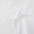 thumbnail image 4 of Peace Nest 2 Pieces Clipped Jacquard Geometric Tufted Duvet Covers & Pillow Sham Set ,Microfiber Soft Bedding Set with Zipper Closure 4 Ties, Square Quilted, Twin Size, 4 of 7