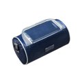thumbnail image 1 of Graflsoa Waterproof Touchscreen Handlebar Bag for Bikes, Large Capacity Cylinder Design in Dark Blue, PVC & Oxford Material, 22x12.5cm, 1 of 7