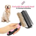 thumbnail image 7 of Charkoo Pet Grooming Brush Dematting Comb Rake for Dogs Dematting Tool for Cats, Double Sided Undercoat Rake for Mats Tangles Removing, 7 of 7
