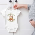 thumbnail image 5 of Funny Garfield Lasagna Love Language Romper Boys or Girls Infant Baby Brisco Brands 18M, 5 of 6