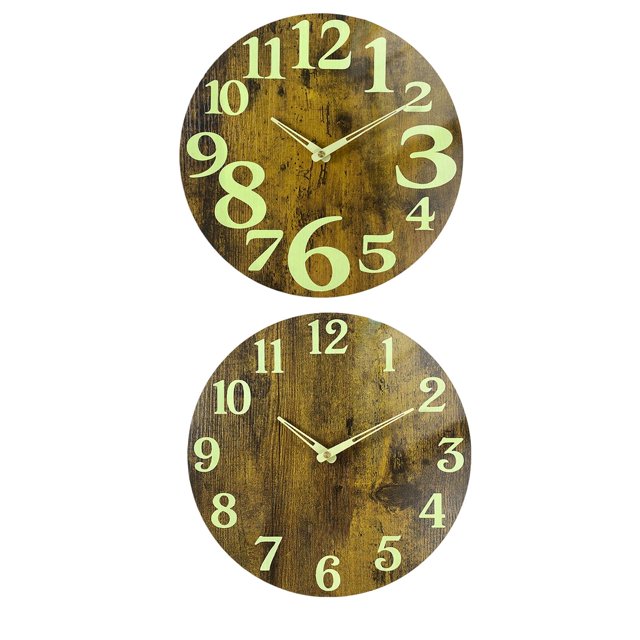 Reloj de Pared Luminoso Decorativo perfecl 30 Cm StyleC y StyleF