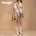 thumbnail image 3 of Montana West Wrangler Aztec Tote Bag for Women Western Shoulder Purse Stylish Top Handle Handbag, Tan, 3 of 7