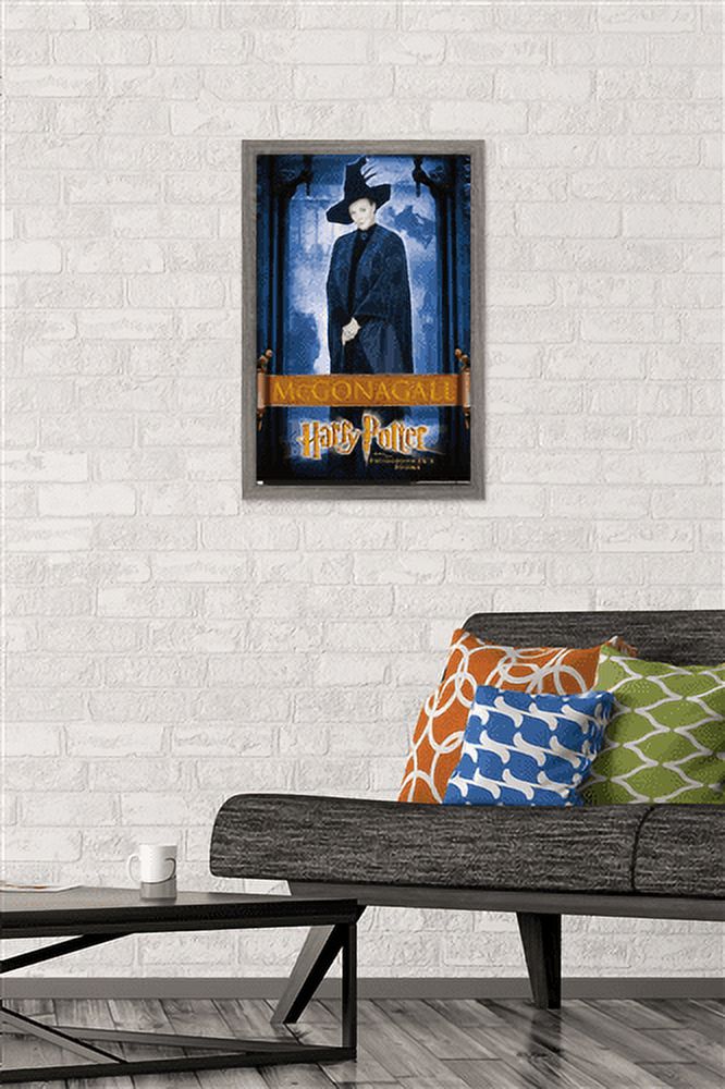 Harry Potter and the Philosopher's Stone - McGonagall Wall Poster, 14.725" x 22.375", Framed