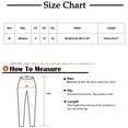 thumbnail image 3 of BLVB Women's Casual Lounge Pants Casual Loose Elastic High Waisted Drawstring Straight Leg Trousers, 3 of 4