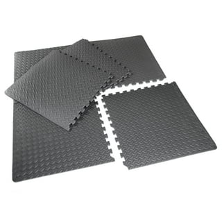 EVA Foam Interlocking Tiles Small Protective Foam Floor Mats for Stationary  Home Gym Equipment Soft Foam Puzzle Exercise Mat for Fitness Equipment or  Home Gym Flooring 